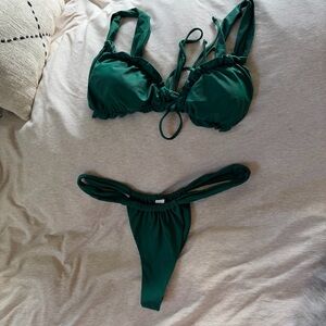 Emerald Green Women's Bikini Set